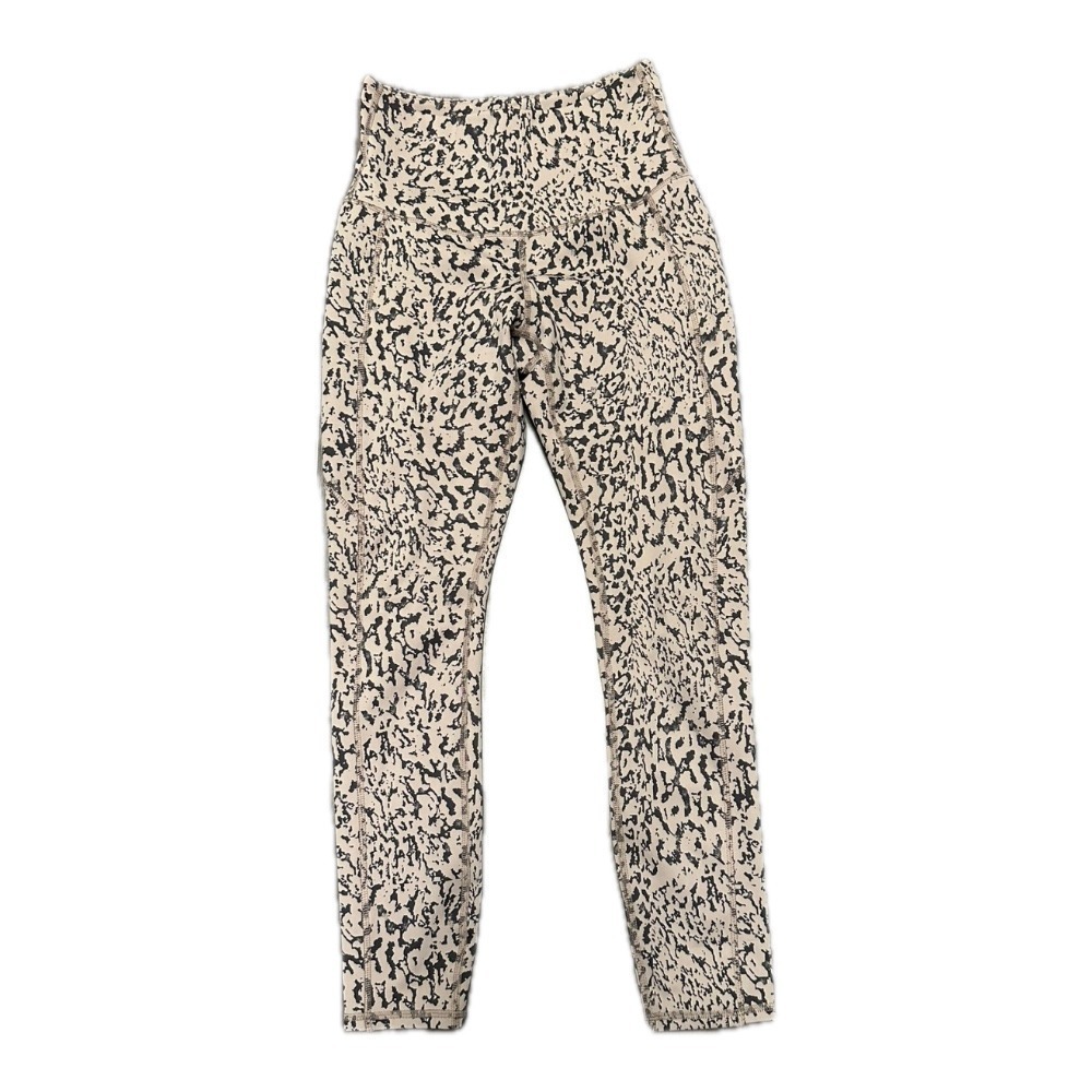 Move Theology Leopard Print 7/8 Ankle Athletics Leggings Size Small